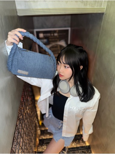 CHIOS CLUB - Denim Shoulder Bag [lxbag19]